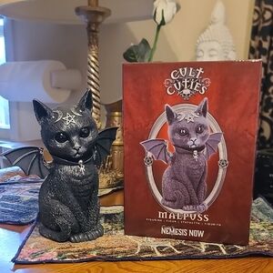 Cult Cuties Black Cat Figurine